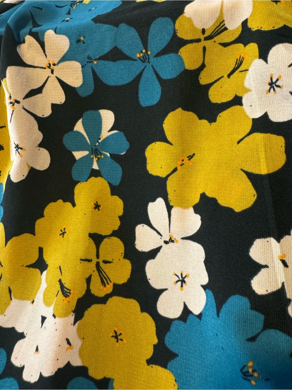 CAbi Women's Favorite Floral Blouse Top Multi Color Boho Size Medium - Picture 9 of 12